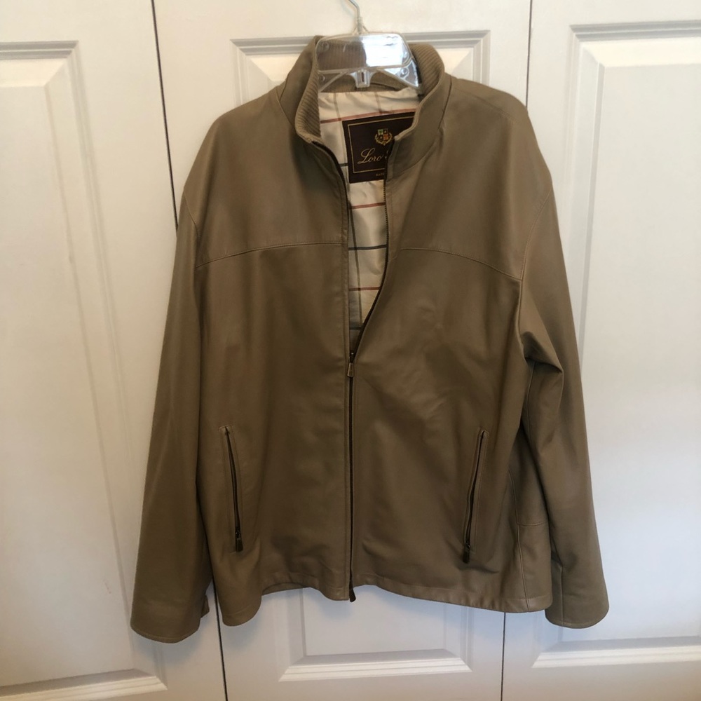 Loro Piana Men’s Leather Jacket